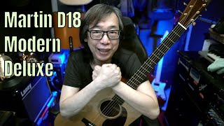 Video thumbnail for Martin D18 Modern Deluxe by Jon is just TOO LouD!!