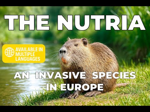Nutria riečna (Myocastor coypus) — európsky invázny druh