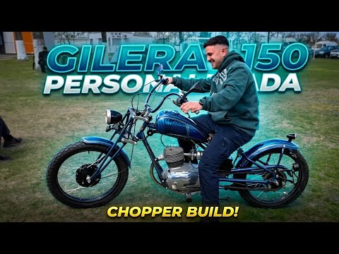 Gilera 150 Personalizada - Encuentro de Motos Antiguas de Frontera, Santa Fe, Argentina. #motorcycle