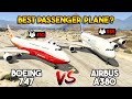 GTA 5 ONLINE BOEING 747 VS AIRBUS A380 WHICH IS BEST PASSENGE RPLANE