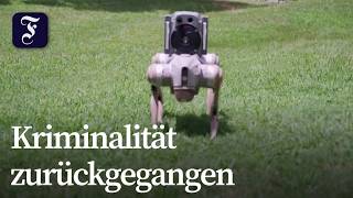 Roboterhunde sorgen in Atlanta für Sicherheit