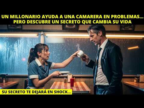 UN MILLONARIO AYUDA A UNA CAMARERA EN PROBLEMAS… PERO DESCUBRE UN SECRETO QUE CAMBIA SU VIDA