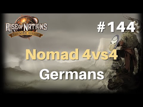 Rise Of Nations Extended Edition: Multiplayer Games #144 - Nomad 4vs4