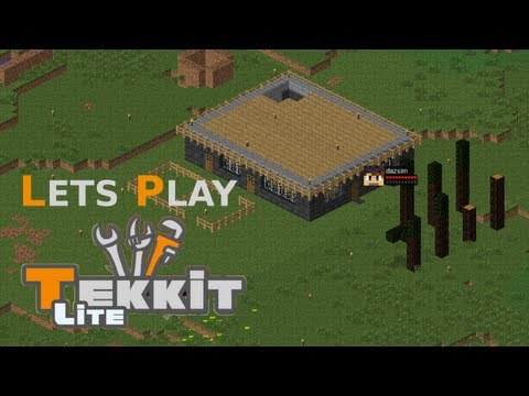 Lets Play Minecraft Tekkit Lite Episode 1 - Getting Started