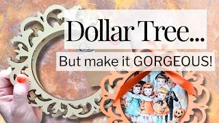 Dollar Tree Frame Blanks… You Won’t Believe This Transformation!