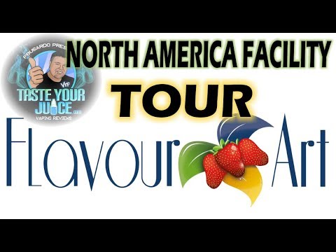 A PBusardo Video - The FlavourArt North America Facility Tour!