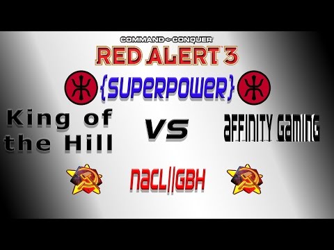 SuperPower[E] vs [NaCl] GBH Michael[S] King of the Hill - Red Alert 3