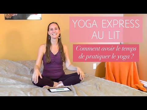 Express Yoga in Bed or How to Have Time to Practice Yoga | Day 7