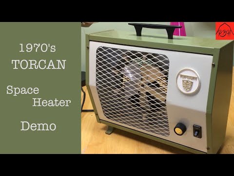 1970's TORCAN Space Heater Demo