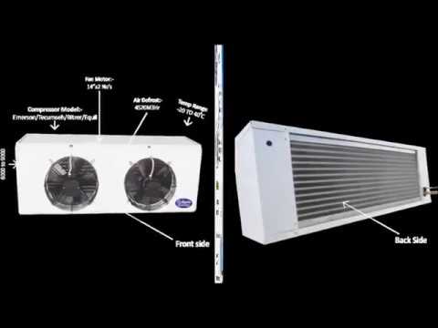 Evaporator Unit for Freezer Room videos