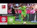 FC Bayern München - VfL Wolfsburg 2-0 | Highlights | Matchday 2 – Bundesliga 2022/23