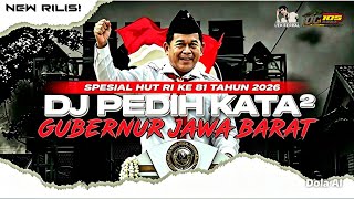 Download lagu DJ PEDIH KATA KATA GUBERNUR JAWA BARAT HOREG TERBARU 2026 - LEK TERPAL PROJECT X DC105 AUDIO mp3