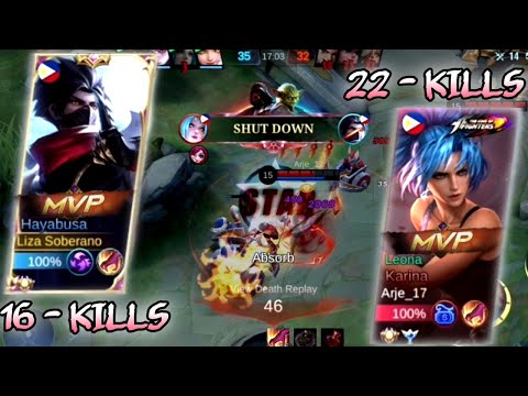 HAYABUSA NO SKIN VS. KOF SKIN KARINA IN SOLO RANK! | 16 KILLS VS. 22 KILLS - WHO WILL WIN?!