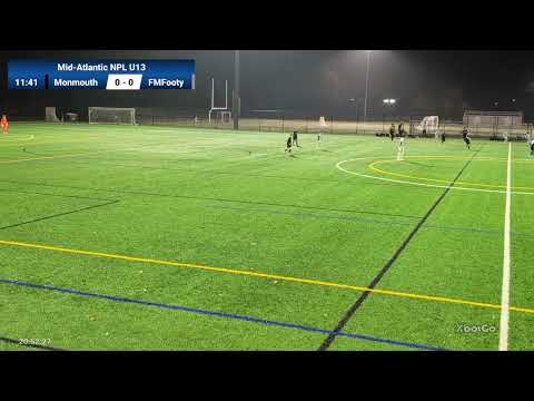 Mid-Atlantic NPL U13 Monmouth vs FMFooty (2nd half)
