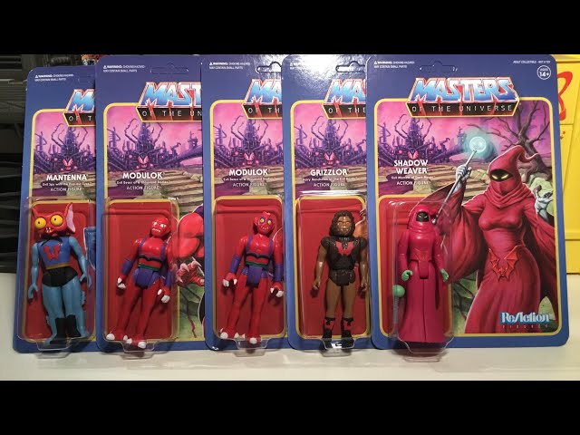 Vídeo relacionado con SUPER7 Masters of The Universe Reaction Action Figure Wave 5 Modulok A 10 cm