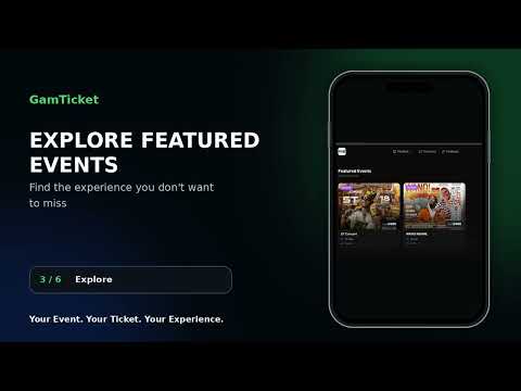 GamTicket video thumbnail