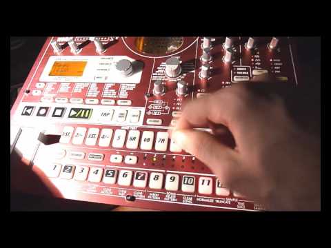 TR909 Electribe SX Beatmaking Tutorial (part 1) - Harlem Nights