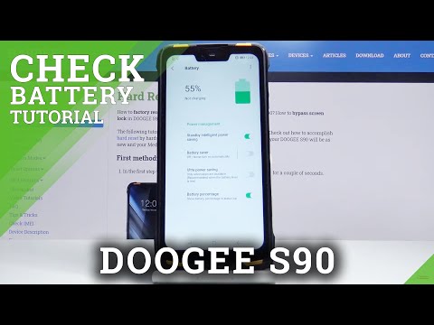 How to Make Battery Percentage Visible on Doogee S90 – Battery Level