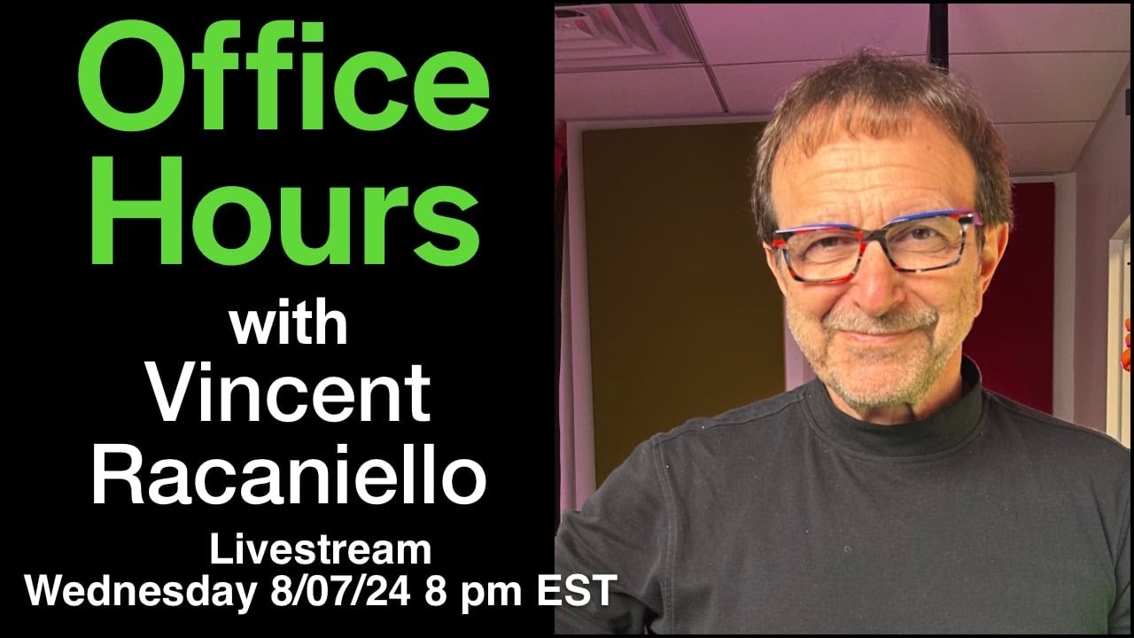 Office Hours with Earth's Virology Professor Livestream 8/07/24 8 pm EDT
