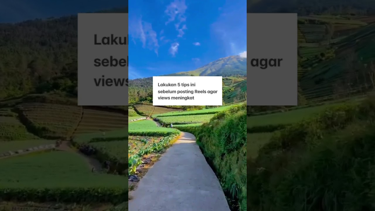 Lakukan 5 tips ini sebelum posting reels kamu di instagram