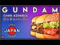 McDonalds NEW Char Aznable Mobile Gundam Burgers Fast Food Japan