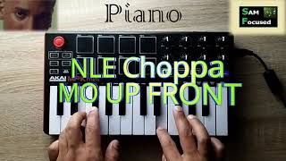 NLE Choppa - Mo Up Front (instrumental piano remake)