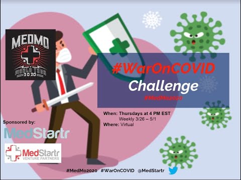 [ONLINE] MedMo Virtual Pitch Contest for WarOnCOVID-19 FINALS