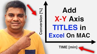 How to add Axis Title in Excel on MAC