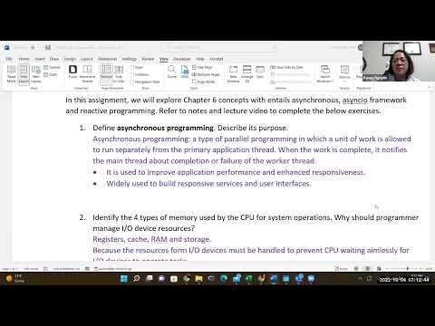 Cis30e Unit 7 Lecture Asynchronous Programming With Asyncio In Python