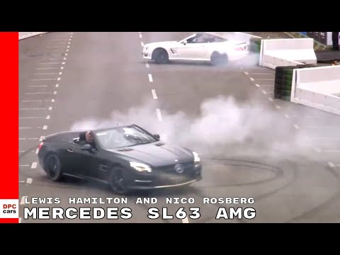 Mercedes SL63 AMG Lewis Hamilton and Nico Rosberg World Championship 2014 Collector’s Edition