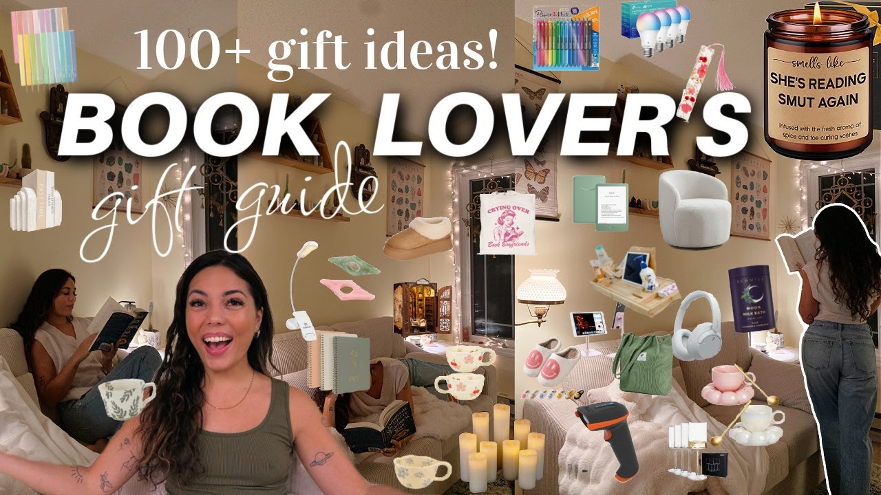 The Ultimate Book Lover's Gift Guide 💌✨🎄 *100+ gift ideas* recs, stocking stuffers, big/small gifts!