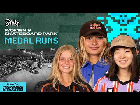 Sky Brown en or au park des X Games Chiba 2026