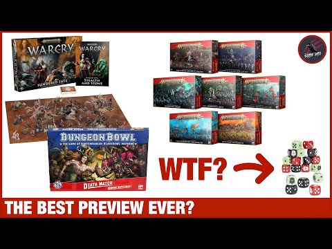 BEST PREVIEW YET? Xmas Battle Forces, Warcry, Blood Bowl & More In This Weeks Warhammer Preview