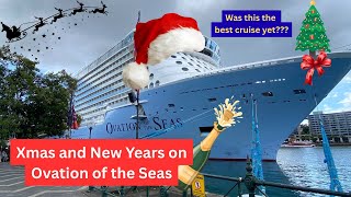 We took a Xmas and New Years cruise on Ovation of the Seas from Sydney to New Zealand in 2023.