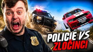 POLICIE vs ZLOČINCI v BeamNG! 👀