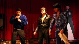 Richard Wolfe, Daniel jenkins & Nick Perkins sing 'Can't Help Falling IN Love' Elvis Week 2016