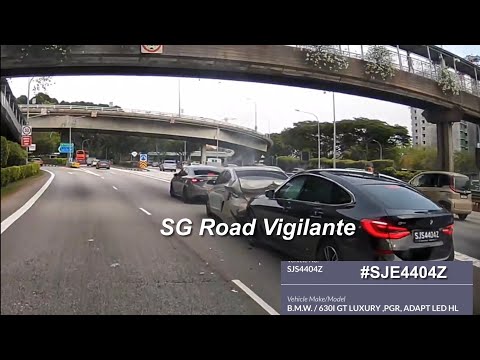 26jan2026 pie #SJS4404Z bmw 630i change lane and rear ended hyundai elantra