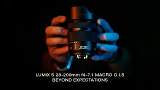 Video thumbnail for Beyond Expectations: LUMIX S 28-200mm f4-7.1 MACRO O.I.S by Pav SZ
