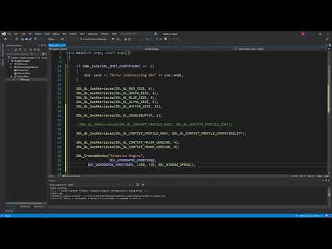Lecture 4: Modern OpenGL Course: The first little graphics app