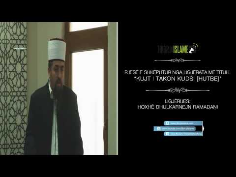 Mashtrimi i mediave në lidhje me xhaminë Aksa - Hoxhë Dhulkarnejn Ramadani