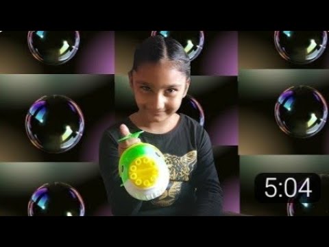 Dolphin Bubble Gun Review/ Bubble Is Double Fun/ Harsheen Talks