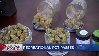 Recreational Marijuana Prop 64 Passes In California