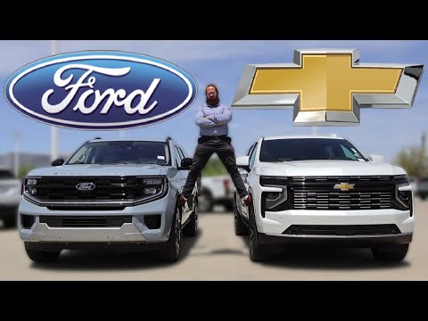 Can Ford Finally Beat Chevy? (2025 Chevy Suburban vs 2025 Ford Expedition)