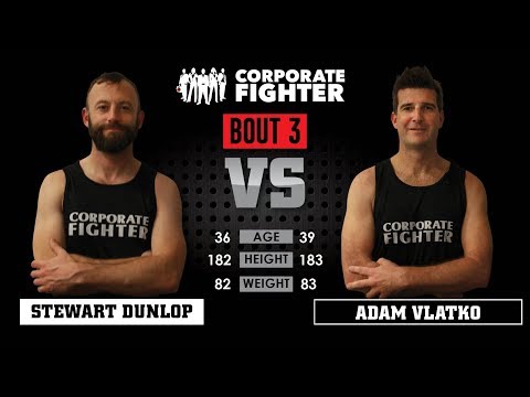 Corporate Fighter 28 - Stewart Dunlop vs Adam Vlatko