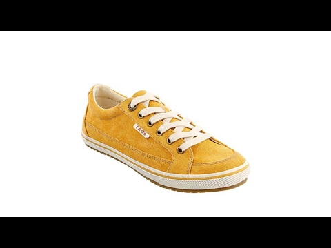 Taos Footwear Mocstar Washed Canvas Sneaker