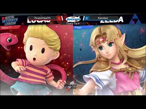 RocketCon 2019 - PoisonHealth (Lucas, Incineroar) vs Kennkan (Zelda) Losers Top 8  - Smash Ultimate