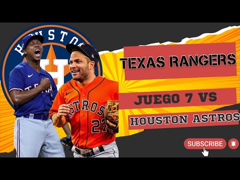Rangers de Texas y Astros de Houston se van a SIETE JUEGOS en Serie de Campeonato