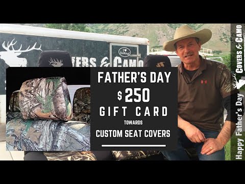 Father's Day Seat Covers by Covers & Camo