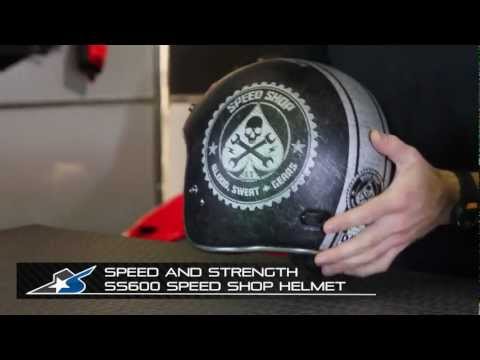 Speed and Strength SS600 Speed Shop Helmet from Motorcycle-Superstore.com