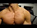 TOPLESS FLEXING - Hypertrophy Chest Workout With Lewis Little